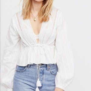 Free People Oberoi Crop Top M